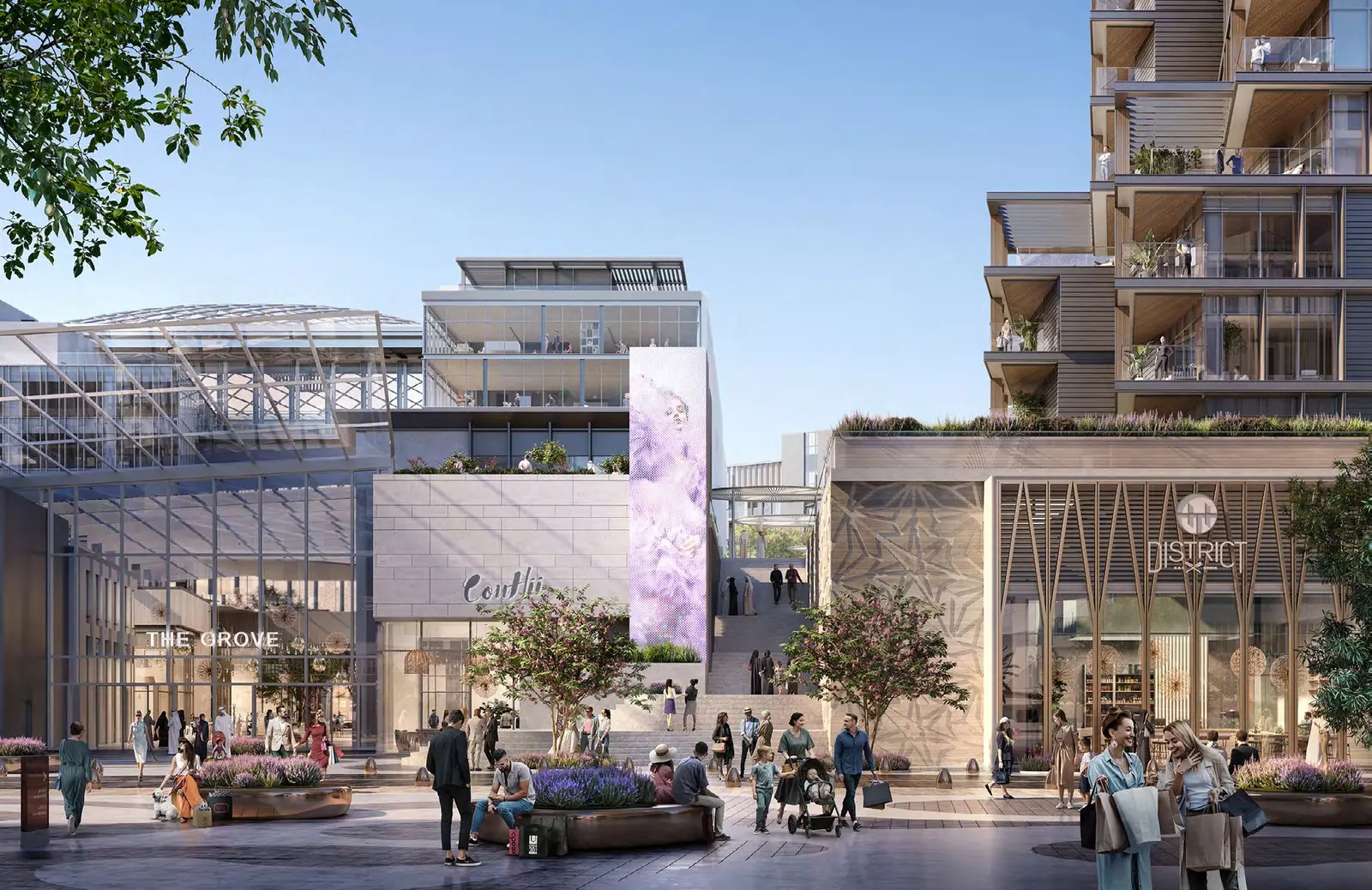 Saadiyat Grove Grove Beach Views Abu Dhabi exterior views highlighting luxury apartments and vibrant island community living..jpg