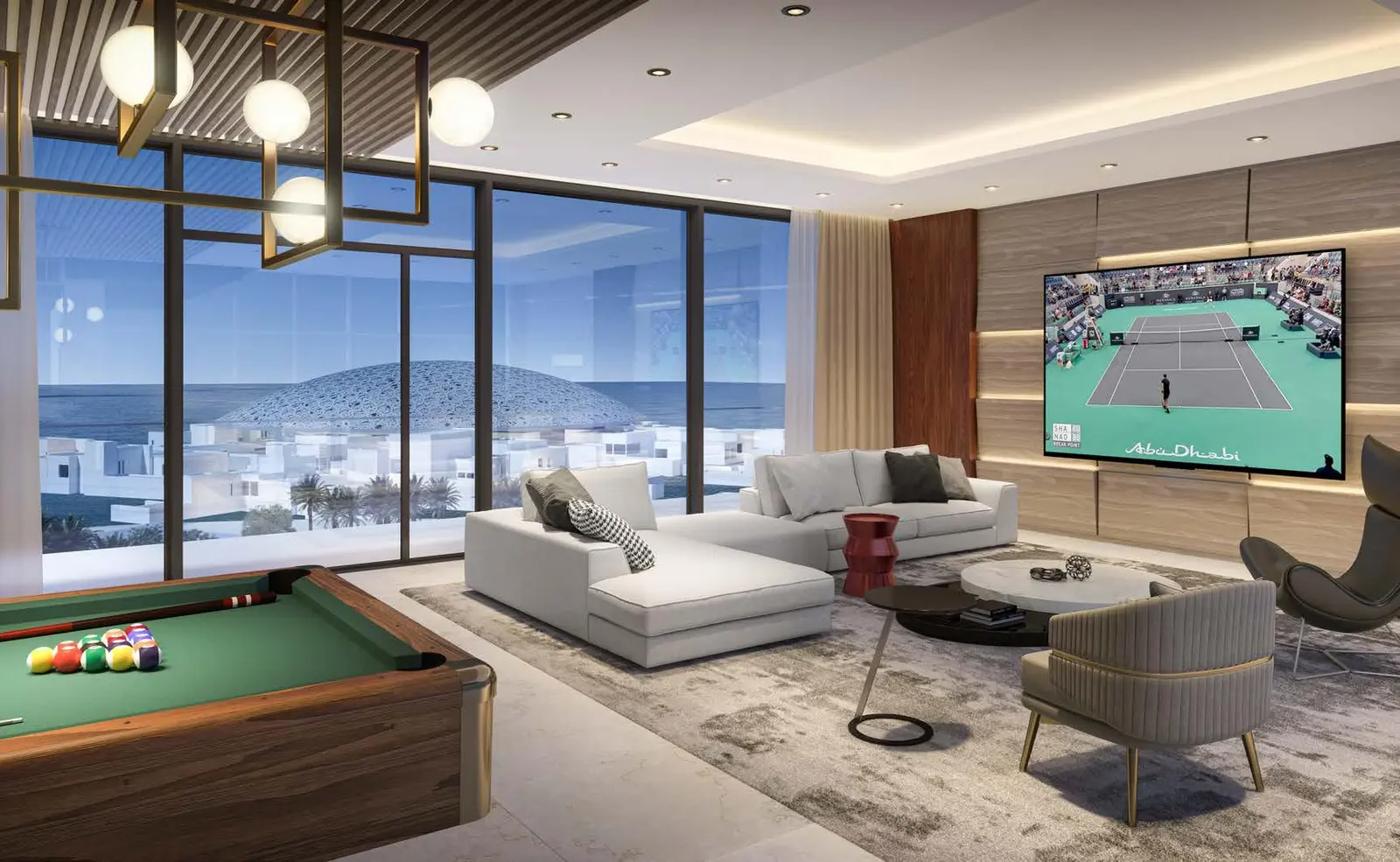 Elegant bedroom design at Louvre Abu Dhabi Residences Saadiyat Island featuring high-quality finishes and modern decor.jpg