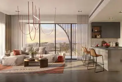 Apartment interior at Manarat Living II Aldar Saadiyat Island Abu Dhabi featuring luxury residential finishes and layouts.jpg