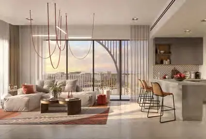Apartment interiors of Manarat Living II Aldar Saadiyat Island Abu Dhabi offering contemporary living spaces and comfort.jpg